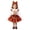 Rose Gold, variant on My First Thanksgiving Baby Girl Outfit Newborn Turkey Romper Bow Tulle Skirt Fall Winter 2Pcs Skirts Outfits(White,3-4 Years)