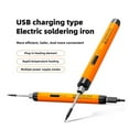 thumbnail image 5 of 5V 8W USB Soldering Iron Mini Portable Professional Pen Soldering Iron Power Supply Kit Tool Rapid Heating Welding Solder Kit ,Precise Temperature Adjustment, 5 of 7
