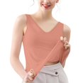 thumbnail image 2 of Tittly Womens Tank Tops Womens Loose Tank Tops Basics Tank Tops for Women Womens Tank Tops Sleeveless Neck Loose Fit Summer Clothes Orange, 2 of 7