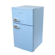 Avanti Retro Series Compact Refrigerator and Freezer, 3.1 cu. ft., in Robin Egg Blue (RMRT30X6BL-IS)