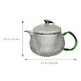 thumbnail image 2 of CHUANK Tea Glass Teapot Kettle Coffee Pot Stovetop Loosekettle Flower  Infuserchinese Maker Boiling Warmer Pitcher Pot, 2 of 6