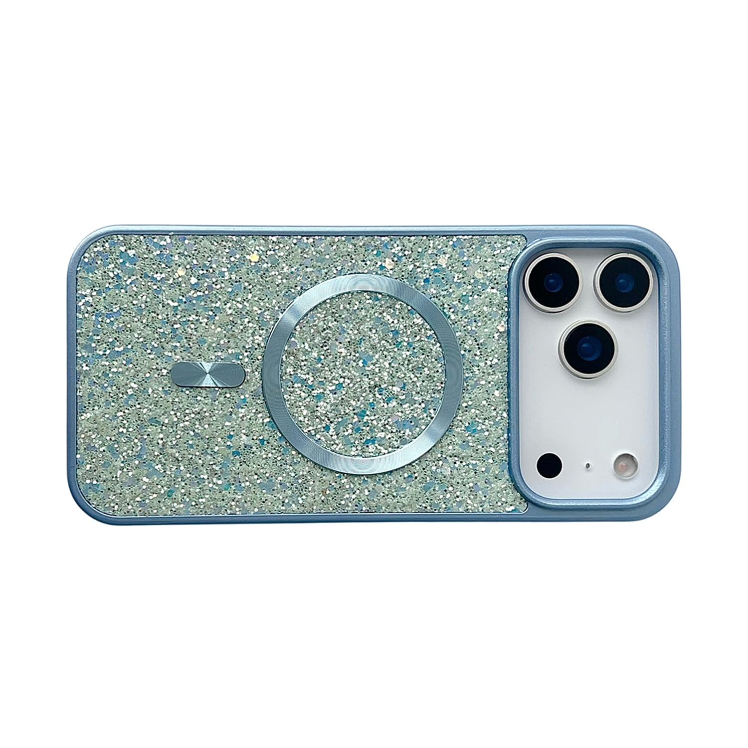Sparkly Bling Case with MagSafe for iPhone 17 Pro - Blue