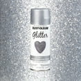 thumbnail image 2 of (6 pack) Silver, Rust-Oleum Specialty Glitter Spray Paints- 10.25 oz, 2 of 8