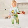thumbnail image 3 of Tinker Bell Baby Onesie Romper Footless Infant Long Sleeve Jumpsuit for Boys Girls, 3 of 8