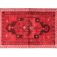 thumbnail image 1 of Ahgly Company Indoor Rectangle Persian Red Traditional Area Rugs, 2' x 5', 1 of 4