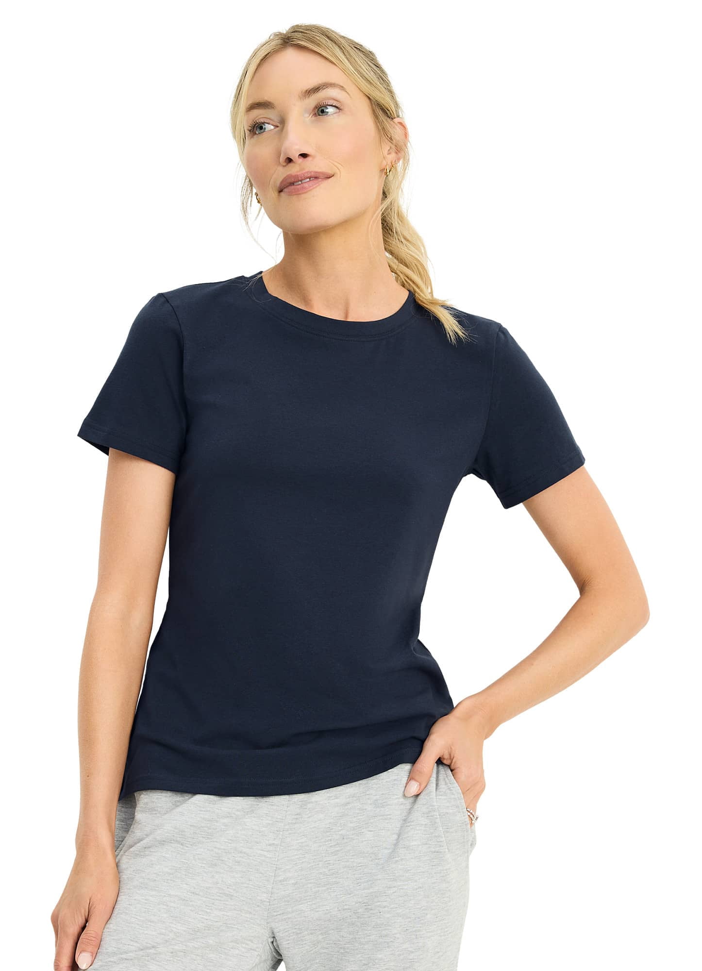 Jockey T-Shirt à Manches Courtes en Coton Biologique Extensible