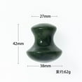 thumbnail image 2 of Mushroom Shaped Gua Sha Tool Made of Rose Quartz - Ergonomic Face and Body Massage Roller, Portable for Wrinkle Reduction and Relaxation, Natural Jade Material, 2 of 5