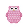 thumbnail image 1 of Opperiaya Press Type Rubber Decompression Toy Cartoon Owl Shaped Board Game, 1 of 4