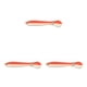 thumbnail image 4 of Soidarity Paquete de 10 señuelos de pesca falsos elásticos de agua salada cebo de agua dulce reutilizable Swimbaits PVC al aire libre Wobblers Type1 NO1, 4 of 6