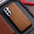 thumbnail image 1 of Bamboo Wood Pattern Leather Back Cover For Samsung Galaxy S21 S22 S20 Ultra Plus FE Phone Case, 1 of 5