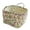 1538, variant on Quilted Fabric Storage Basket with Handles,Boho Foldable Floral Organizer Bin,Storage Basket Boho Fabric Large Collapsible Floral Laundry Nursery Hamper Portable Folding Storage for Clothes Toys