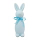 thumbnail image 1 of Figura de conejo de Pascua flocado, adorno de escritorio, decoración de Pascua, conejo decorativo Azul, 1 of 9