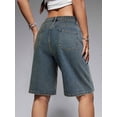 thumbnail image 5 of EMMIOL Women's Denim Shorts Mid-Low Waist Jean Shorts for Women,Y2K Vintage Summer Streetwear XS-XXXL, 5 of 9