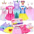 thumbnail image 1 of Disfraz de Princesa Juegos JEMSHE Princesa Sirena 15 Piezas, 1 of 7