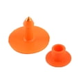 thumbnail image 2 of Ruiboury 100pcs Sheep Rabbit Ear Tag Identification Card Ear Sign Cattle Ears Markers Orange, 2 of 6
