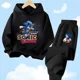 thumbnail image 2 of Conjunto de sudadera con capucha Sonic 2024, ropa de bebé para primavera, prendas de vestir exteriores, tops, sudadera para niño, ropa para niña, ropa para madre e hijo, 2 of 5