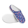 thumbnail image 3 of Lsque Beautiful Koi Fish Pattern Womens Comfort Cotton on Scuff With Memory Foam and Anti-skid Sole Slipper-40/41, 3 of 7