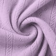thumbnail image 6 of DDAPJ pyju Women Eyelet Crop Top Short Sleeve Business Casual Henley Shirt Dressy Work Blouses Purple XL, 6 of 7