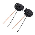 thumbnail image 1 of Adaptador del Soporte del Bulbo de Los Faros Delanteros, Adaptador de Casco de Bombilla DC12-24V 2pcs H7 para Sedona Carnival Fortte5, 1 of 7