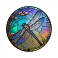 thumbnail image 1 of Wreath Dragonfly Wreath Colored Acrylic Board Colored Imitation Glass Festival Party Decorations Fast, 1 of 5