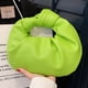 thumbnail image 2 of Bolso Mano Plisado Bolsos Pequeños Anudados Cuero PU para Mujer Viajes Al Aire Libre, 2 of 9