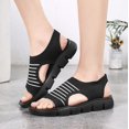 thumbnail image 5 of MKLEKYY Sandalias de Plataforma para Mujer Sandalias de Punto Cómodas y Transpirables para Mujer Con Plataforma y Tacón de Cuña para Caminar y Uso Informal, 5 of 5