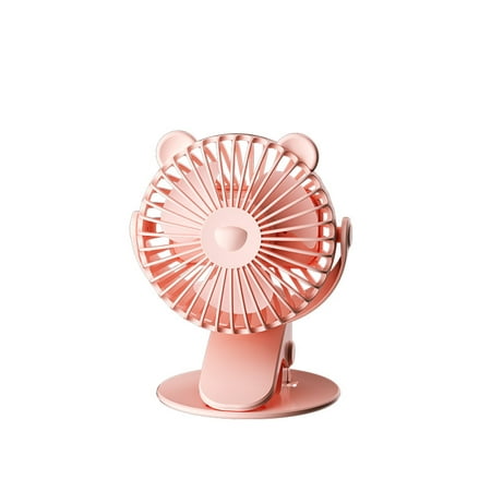

Yjdsgif Clip on Fan - 2000mAh Portable Fan Battery Rechargeable with 3 Speeds and Strong Airflow USB Fan Small Desk Fan Personal Quiet Fan for Office Stroller Bedroom and Camping. Gift
