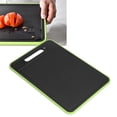 thumbnail image 3 of Double Sided Cutting Board, Hanging Storage Anti Slip Cutting Board Rapid Thawing High Temperature Resistance Aluminum Alloy Multifunctional  for Kitchen, 3 of 7