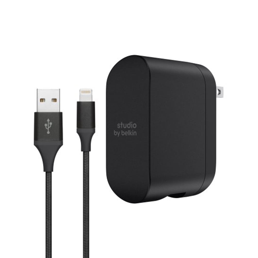 Studio By Belkin 2 Port Home Charger Lightning Cable Walmart Com