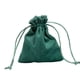 thumbnail image 1 of Qarigey Bolsa de joyería de terciopelo con cordón a prueba de polvo, organizador de embalaje de regalo de cumpleaños de boda, bolsas Ropa, zapatos y accesorios Miscelánea Fondo verde/cuadrado, 1 of 6