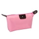 thumbnail image 5 of Neceser portátil de nailon, bolsa de maquillaje, neceser, monedero Rosado, 5 of 9