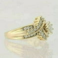 thumbnail image 4 of 2Ct Marquise Lab-Created Diamond Cluster Engagement 14K Yellow Gold Plated Ring, 4 of 4