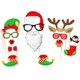 thumbnail image 5 of 32 Piezas de Accesorios para Fotos de Fiesta de Navidad, Kit de Accesorios para Fotomatón de Navidad, Decoración de Fiesta de Feliz Navidad, Gafas de Navidad, Suministros para Fotos de Fiesta de, 5 of 6