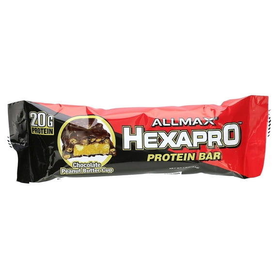 ALLMAX Hexapro™, Protein Bar, Chocolate Peanut Butter Cup, 1.9 oz (54 g)