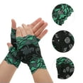 thumbnail image 3 of Unique Bargains 1 Pair Anti-slip Lace Manicure Gloves Green, 3 of 6