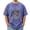 Blue, variant on Mens Shirts USA 250th Anniversary Shirt for Men, 250 Anniversary Printed Short Sleeve T-Shirt American Flag Printed Patriotic Tee, 4th of July CrewNeck Short Sleeve Patriotic Men Tops Army Green L