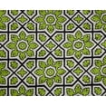 thumbnail image 4 of oneOone Polyester Lycra Lime Green Fabric Geometric & Floral Block Sewing Material Print Fabric By The Yard 56 Inch Wide, 4 of 4
