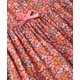 thumbnail image 4 of Vestido Beebay con detalle de lazo y estampado floral color terracota para 2 años, 4 of 5
