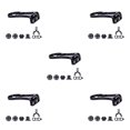 thumbnail image 3 of Soidarity ZTTO Soporte de bicicleta Soporte de cronómetro Extensión Carretera Soporte de montaña Linterna Soporte de lámpara Bicicleta Type2 NO2, 3 of 6