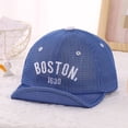 thumbnail image 2 of Baby Baseball Hat LightweightBlue Baseball Cap Breathable Mesh Hat for Boys Girls 1-4 Years, 2 of 4