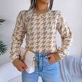 thumbnail image 1 of Pulls pour Femmes Automne/hiver Cardigans Pulls Manteau Tricoté Pull-Over Mode Hiver Manches Longues Col Rond, 1 of 8