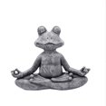 thumbnail image 1 of Adornos de jardín Perro meditador Animal de meditación Adecuado para decoración de jardín al aire libre (Rana de meditación 12 cm), 1 of 3