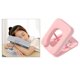 thumbnail image 4 of Almohada portátil de espuma viscoelástica con soporte para el cuello, alivia el dolor de espalda, ideal para la oficina, transpirable. Rosado, 4 of 9