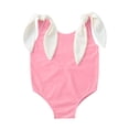 thumbnail image 6 of Fesfesfes Toddler Kids Baby Girls Lace Up Straps Swimsuit Solid Color Swimsuit Open Back One-piece Bathingsuit Swimdress, 6 of 9