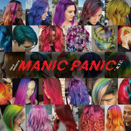 Manic Panic Flash Lightning Hair Bleach Kit - 30 Volume Cream Developer - Hair Lightener Kit for Light, Medium Or Dark Brown & Black Hair Color - Hair Bleach Powder Lifts Up To 5 Levels of