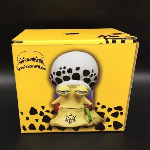 Figura de acción de One Piece Den Mushi Luffy Doflamingo Ace, juguete de modelo coleccionable de caracol, teléfono, nueva Gong Bohan LED
