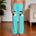 thumbnail image 5 of Tween Boys Cartoon Bored Expression Sweatpants Relaxed Fit Straight Leg Bottoms for School Lounge, 4-13Y, 5 of 9