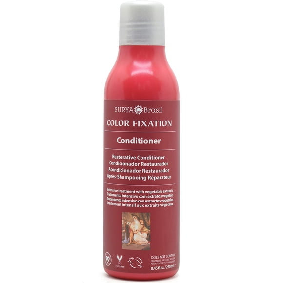 Surya Brasil Acondicionador Restaurador de Fijación de Color 8.45 oz