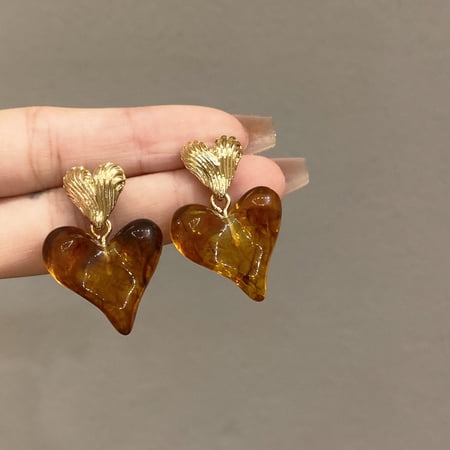 Zhuge Antique-Inspired Drop Dangle Earrings, 1-Pair Textured Retro Jewelry, Winter-Ready Vintage Statement Earrings,A29