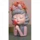 thumbnail image 5 of Cute Girl Flower Pot Silicone Resin Mold Epoxy Resin Casting Mold Succulent Vase Cement Mold Candle Holder Wax Mold, 5 of 5